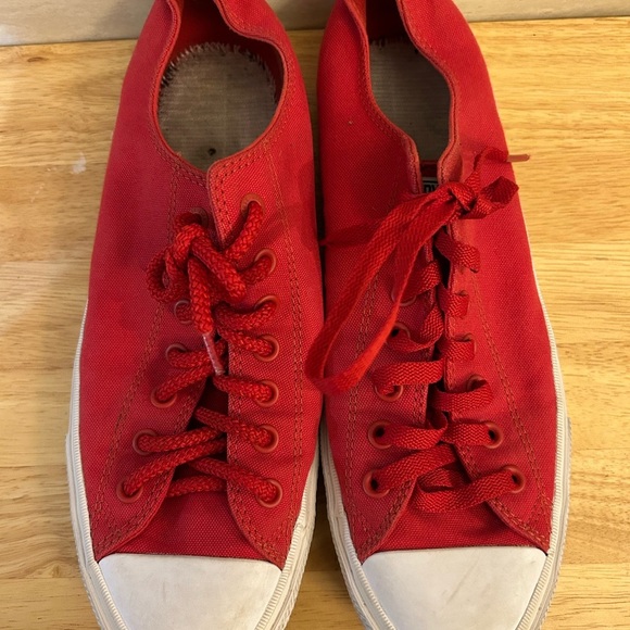 Converse Chuck Taylor All Star II Ox, Salsa Red, Men's - Picture 3 of 15